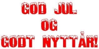 God Jul og Godt Nytt År